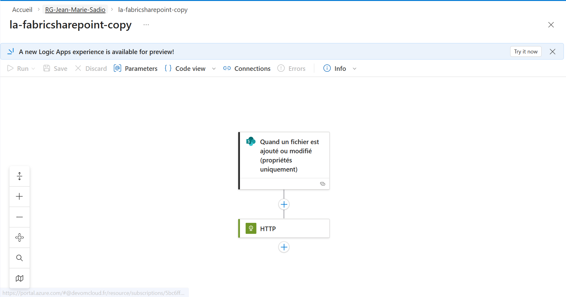 Workflow Logic App complet